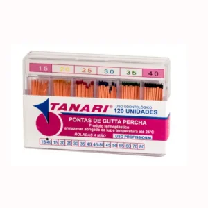 Guta Percha Calibrada – Tanari – Série 15‑40