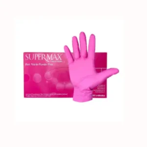 Luva Nitrílica Pink SPM