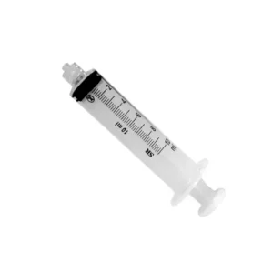 Seringa Plástica Descartável 10ml sem Agulha – Embalagem com 10 Unidades