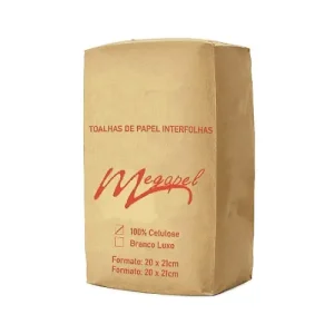 Toalha de Papel Interfolhada Megapel – Branca - 1 (1)